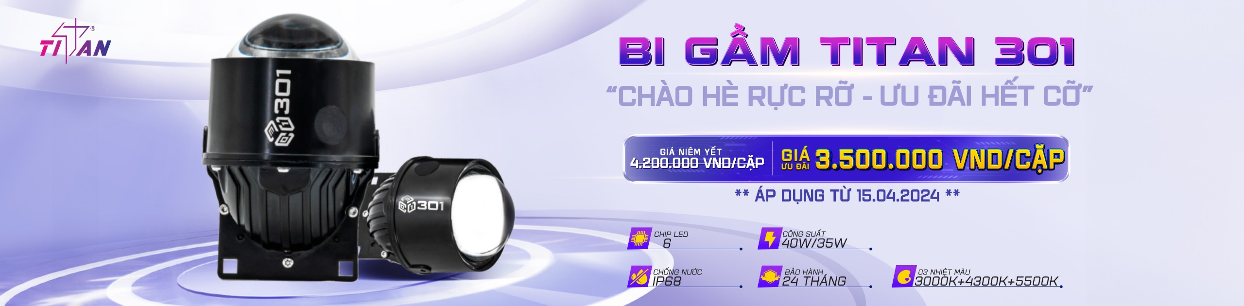 BI GẦM TITAN 301 - 3 NHIỆT MÀU BI GẦM TITAN 301 - 3 NHIỆT MÀU