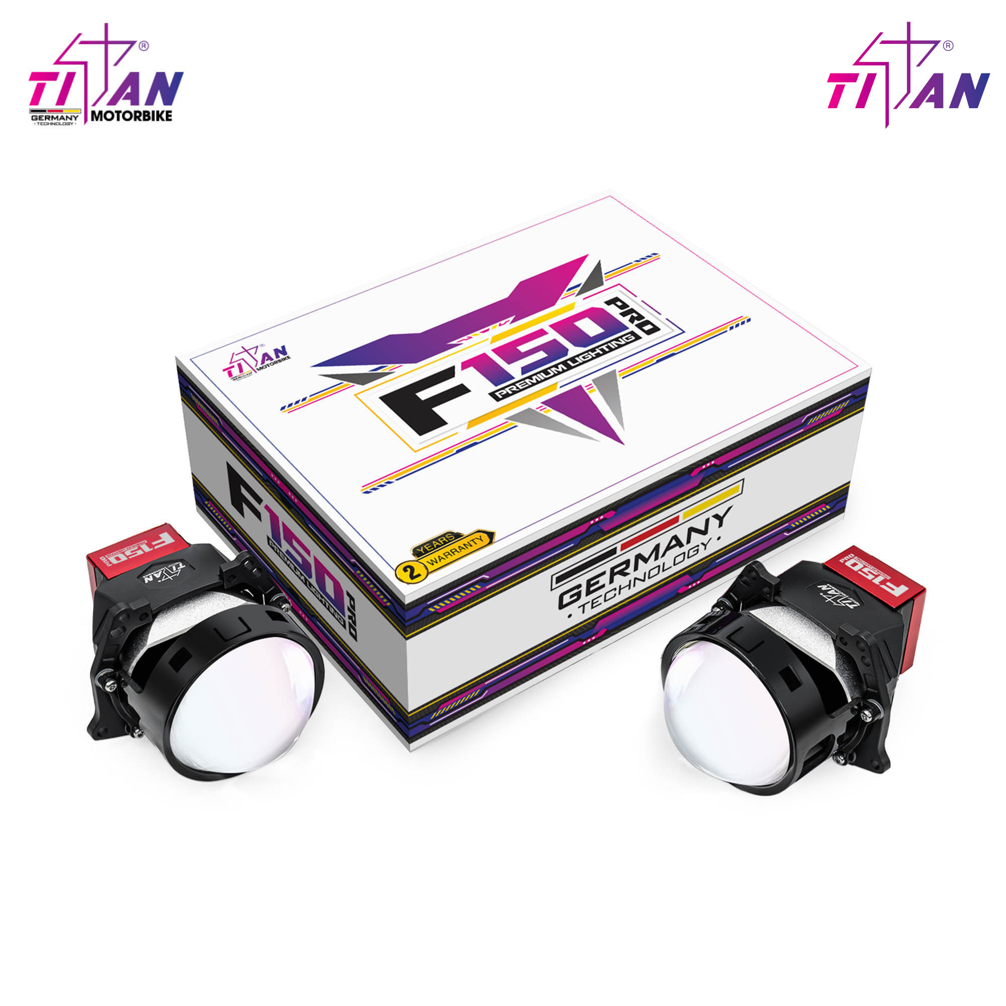 BI LED TITAN MOTO F150 PRO