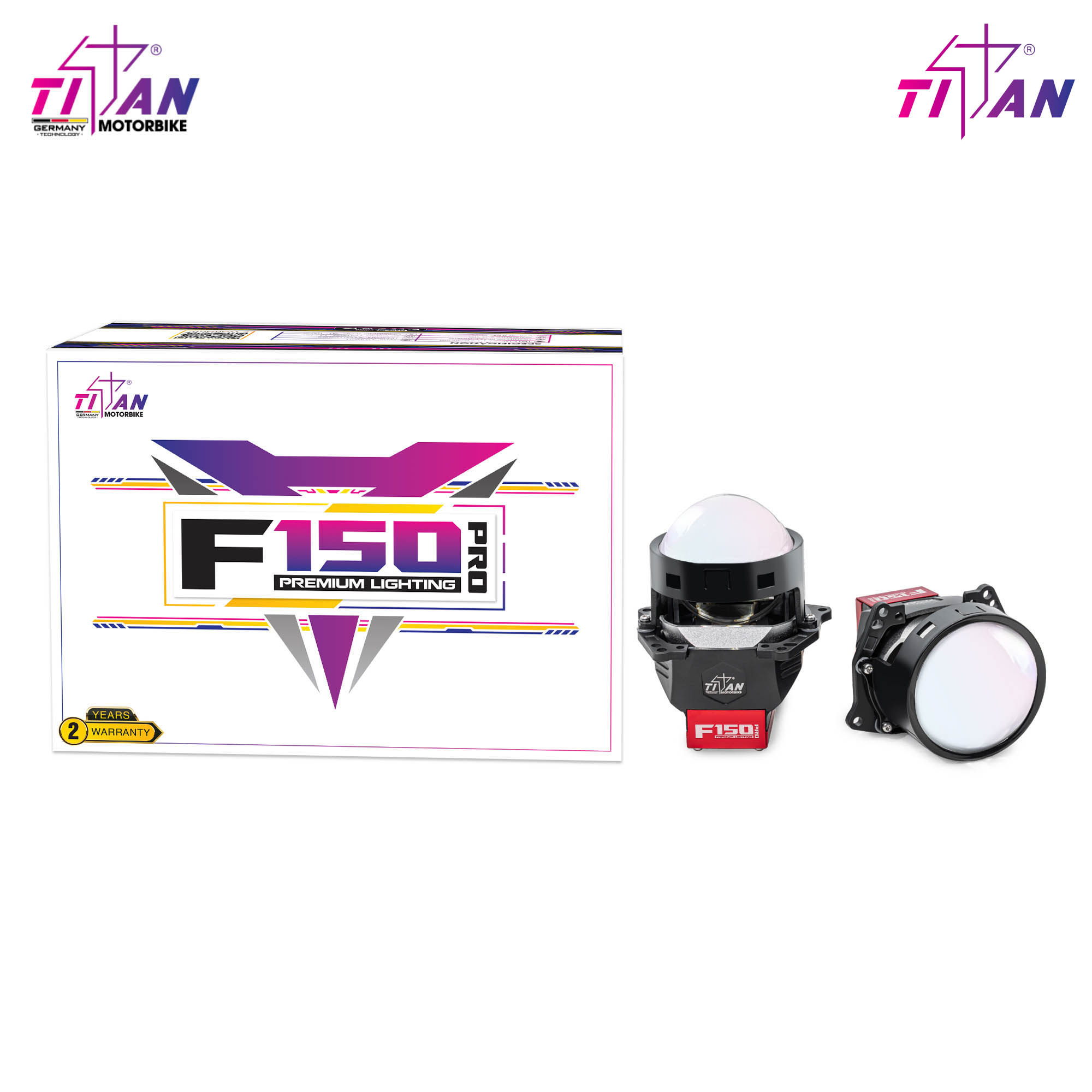 BI LED TITAN MOTO F150 PRO