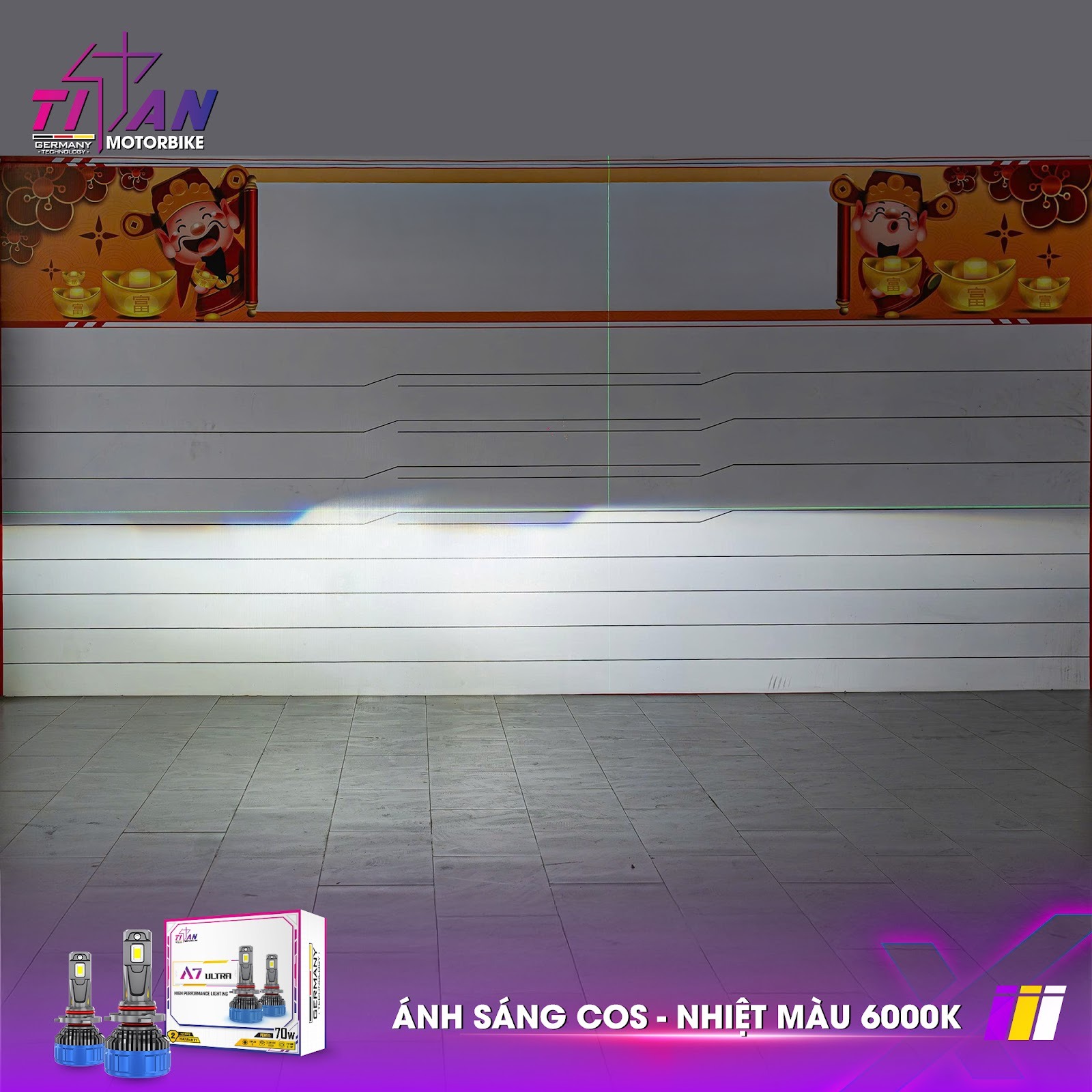 BÓNG LED TITAN A7 ULTRA