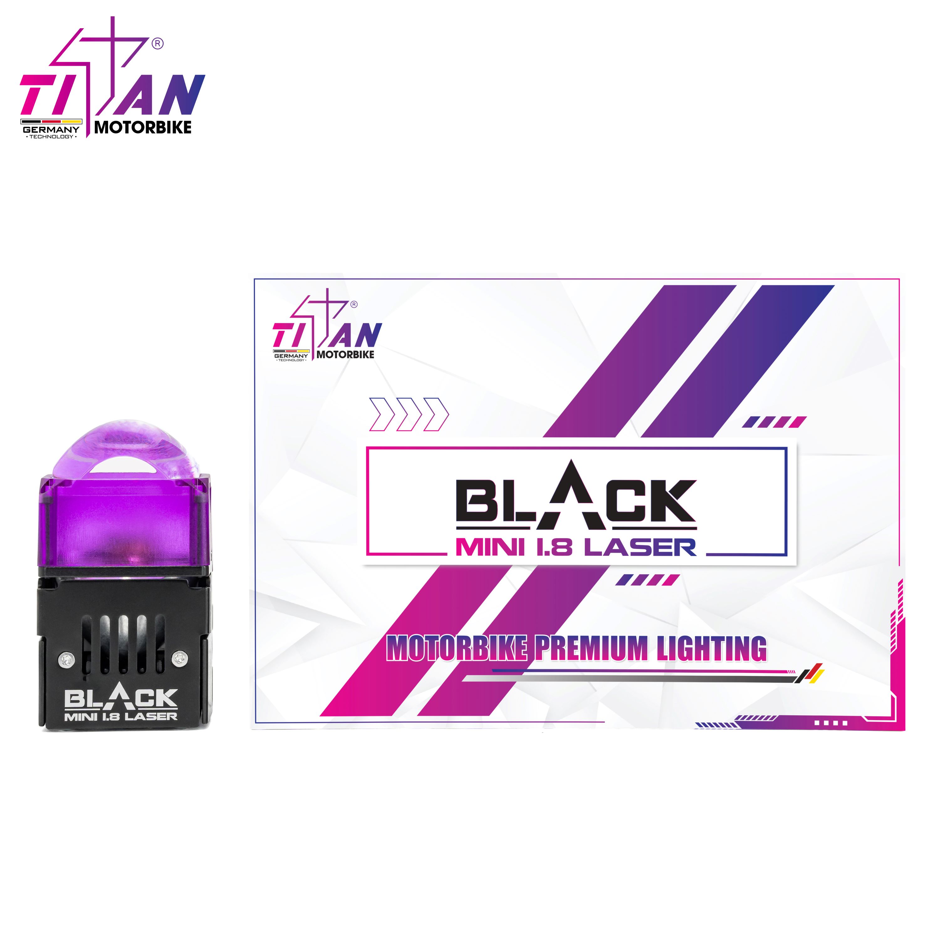 TITAN MOTO BLACK MINI 1.8 LASER 