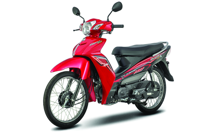 SYM Elegant 110 màu đỏ. Ảnh:SYM