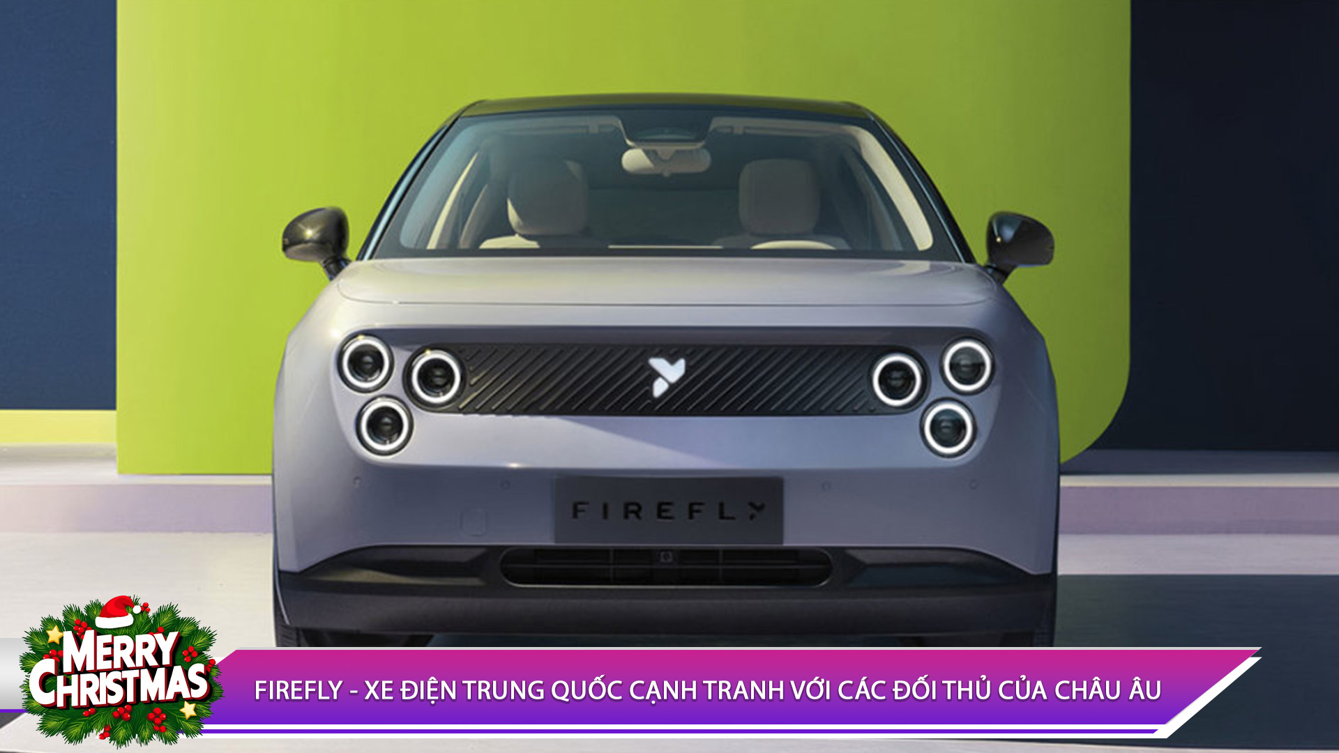 FIREFLY - XE ĐIỆN TRUNG QUỐC CẠNH TRANH VỚI CÁC ĐỐI THỦ CỦA CHÂU ÂU