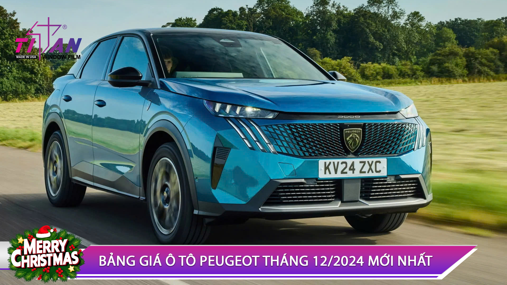 BẢNG GIÁ Ô TÔ PEUGEOT THÁNG 12/2024 MỚI NHẤT