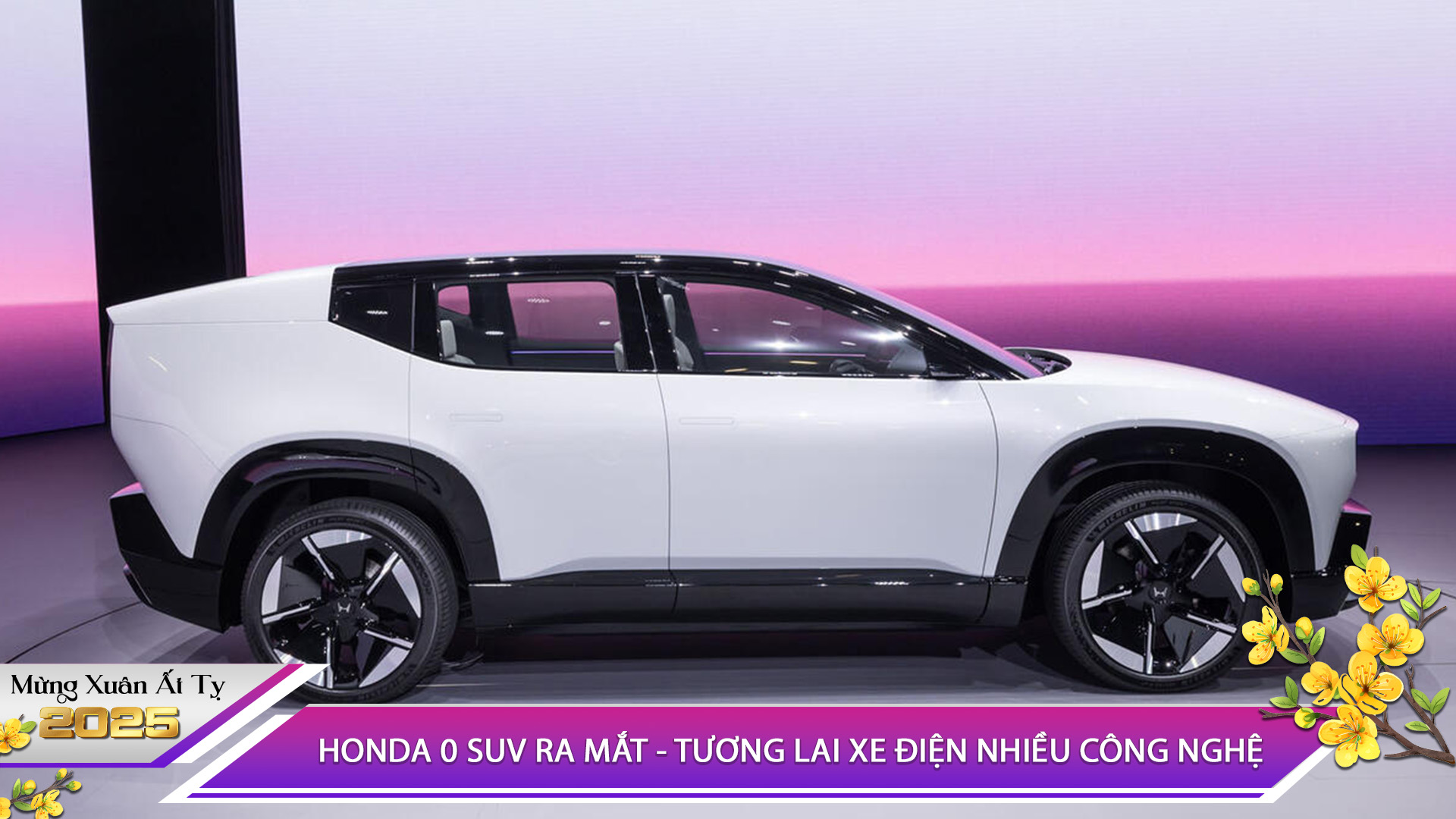 HONDA 0 SUV RA MẮT - TƯƠNG LAI XE ĐIỆN NHIỀU CÔNG NGHỆ